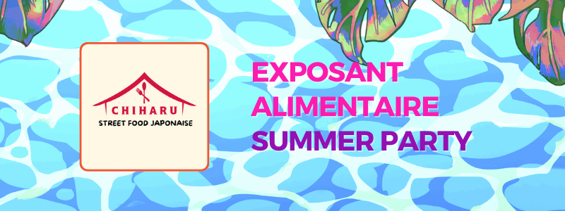 Exposant alimentaire Y/CON Summer Party Exposant alimentaire Y/CON Summer Party