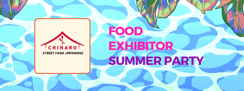Food exhibitor Y/CON Summer Party Food exhibitor Y/CON Summer Party