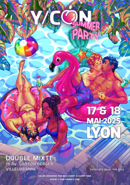 Affiche YCON summer party version digitale