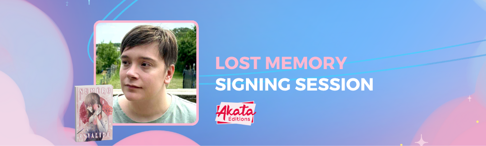 Lost Memory signing books Lost Memory signing books