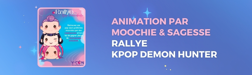 Animation : Rallye Kpop Demon Hunter