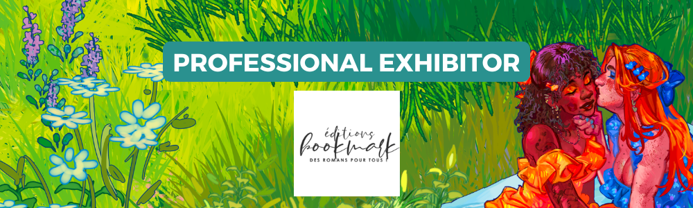 Editions Bookmark are professional exhibitors!