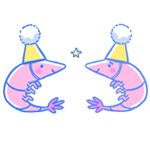 Les Crevettes Festives logo