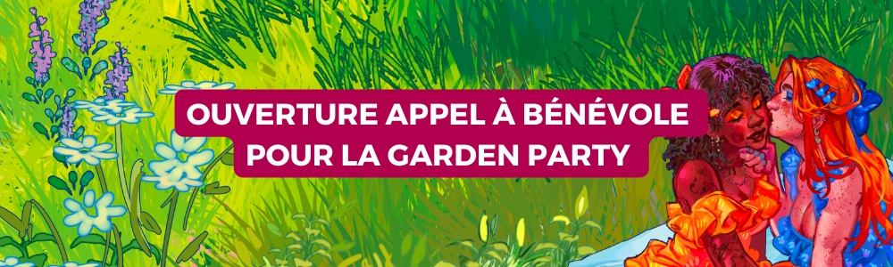 Recherche bénévoles Y/CON Garden Party !