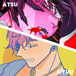 With cherry soju logo