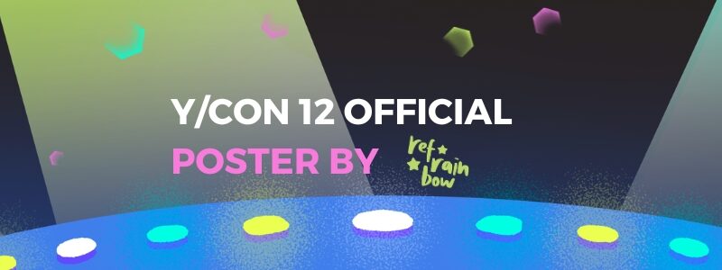 Reveal of the Y/CON 12 poster!
