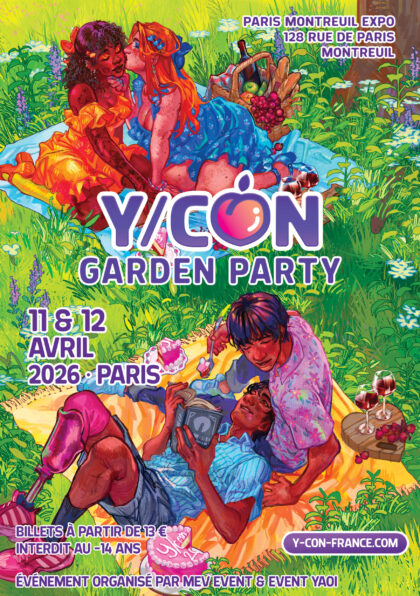 YCON Garden Party flyery