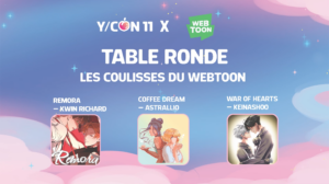 YCON 11 TR coulisses webtoon