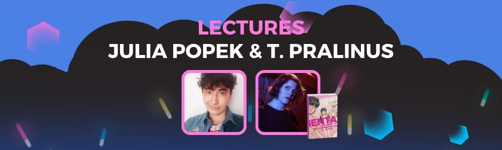 T. Pralinus and Julia Popek will be at Y/CON 12!